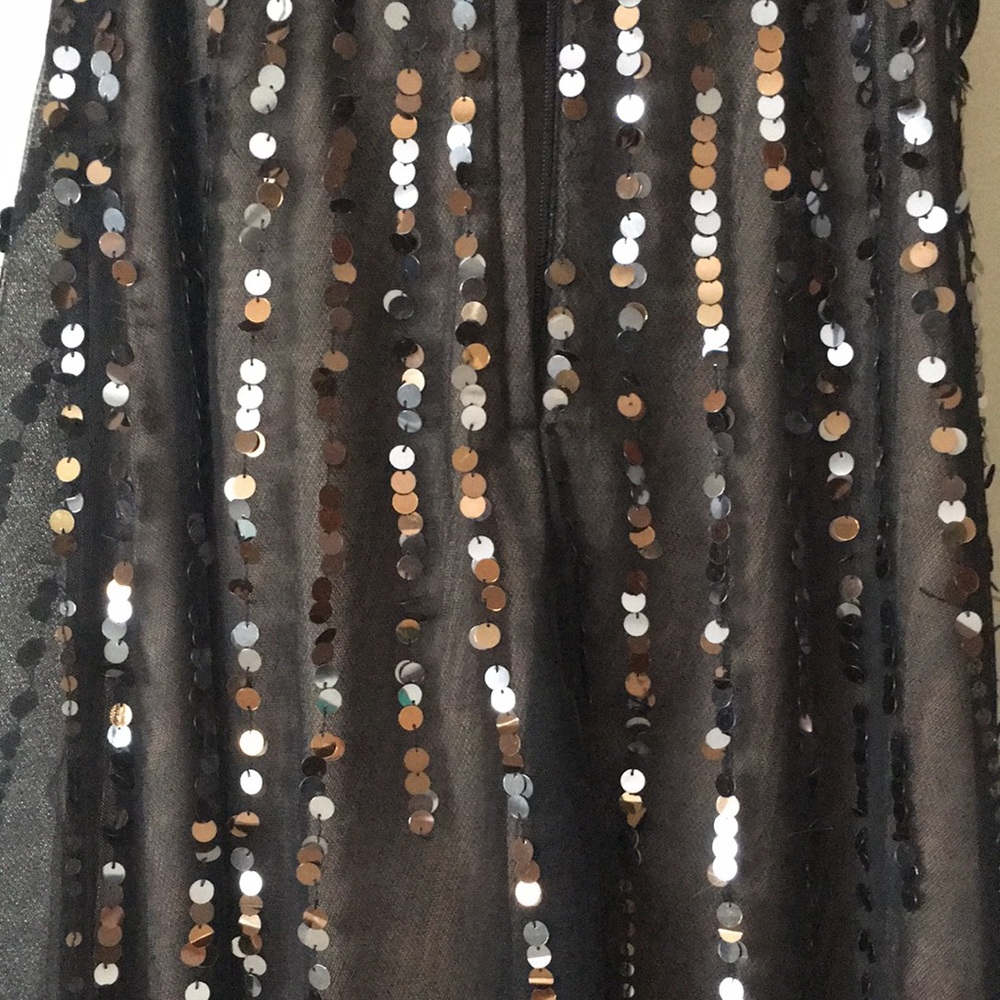 BcbgMaxAzria tulle sequin strapless dress - Picture 4 of 6